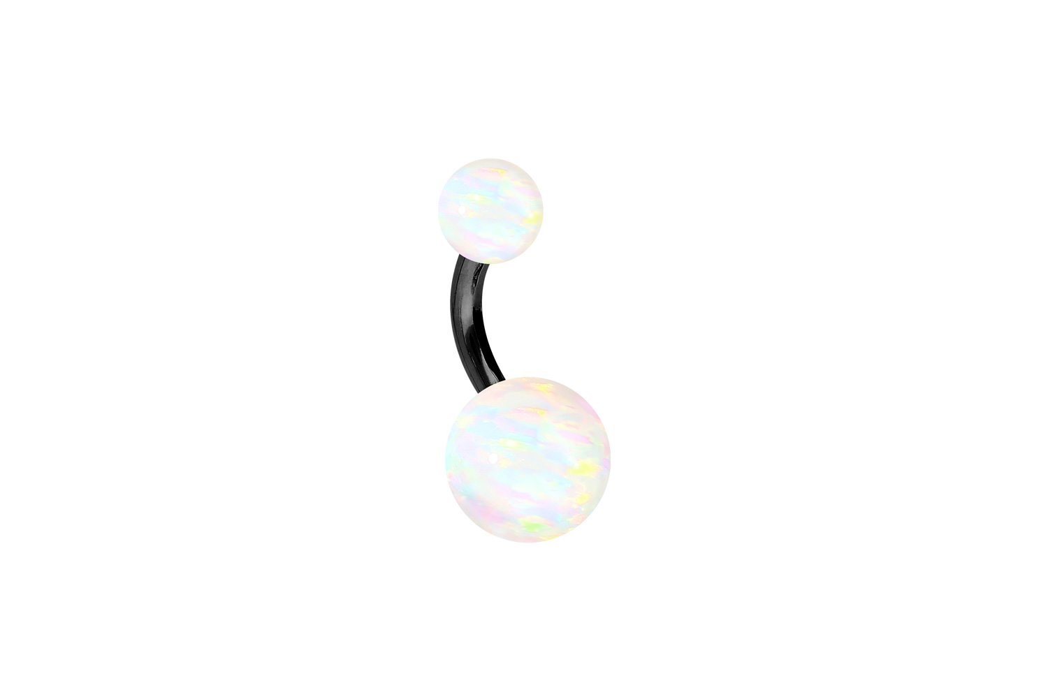 Titan Bananabell Piercing SYNTHETISCHE OPALE